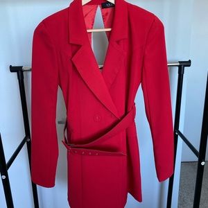 Backless Red Dress ♥️